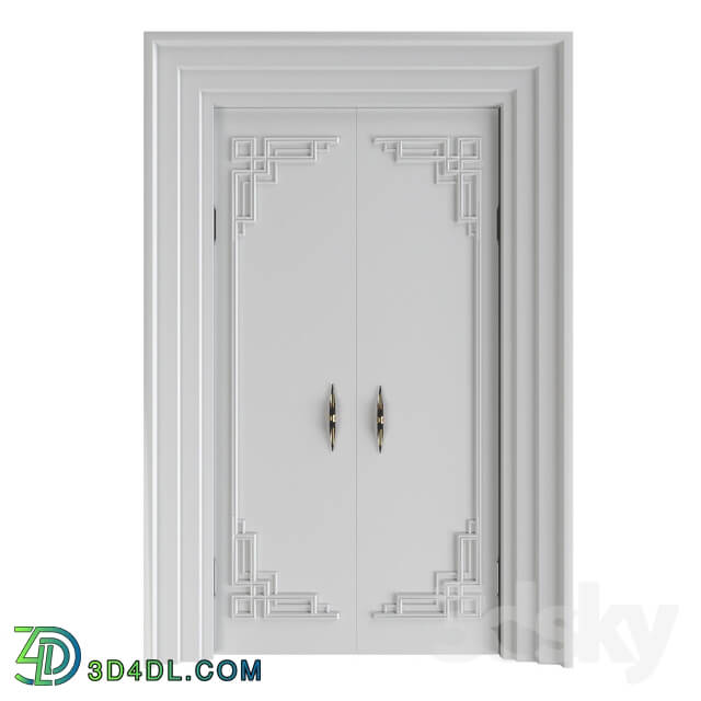 Decorative plaster - Door decoration RODECOR Erte 76444AR