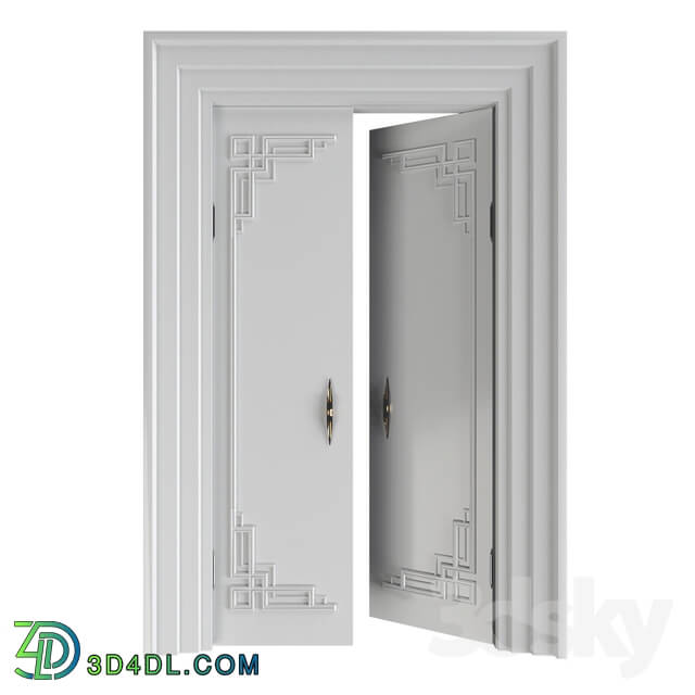 Decorative plaster - Door decoration RODECOR Erte 76444AR