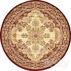 Rug - Round classic carpet texture 