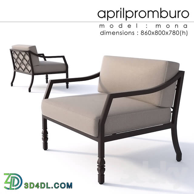Arm chair - _OM_ Aprilpromburo mona chair