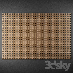 3D panel - parametric wall 01 