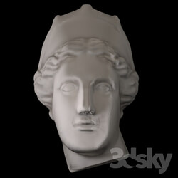 Sculpture - Plaster Head Venus Capua 