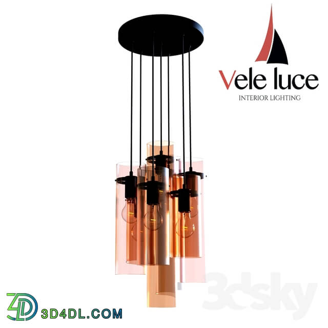 Ceiling light - Pendant lamp Vele Luce Miele VL2093P07