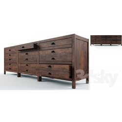 Sideboard _ Chest of drawer - PRINTMAKER_S MEDIA CONSOLE 