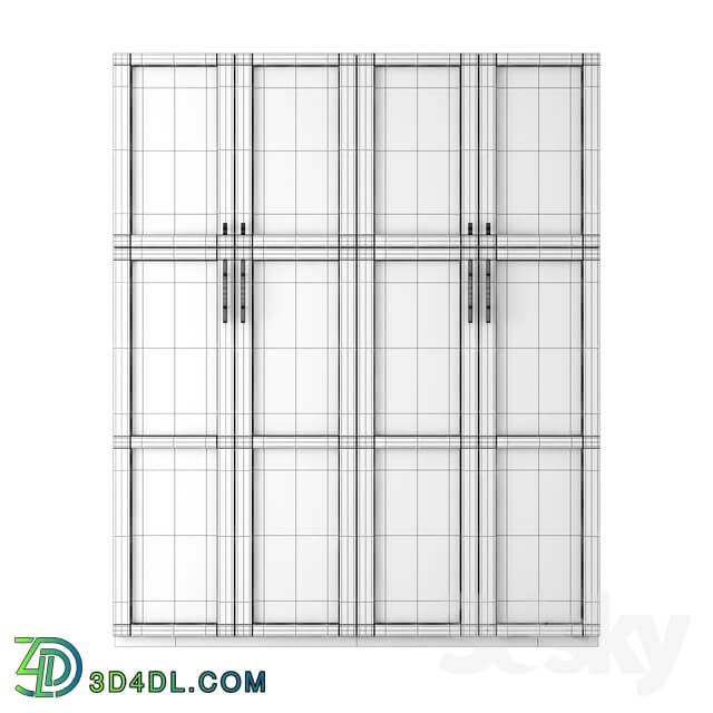 Wardrobe _ Display cabinets - Blackwood cabinet