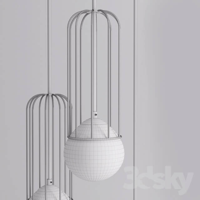 Ceiling light - Pendant lamp Italux MDM