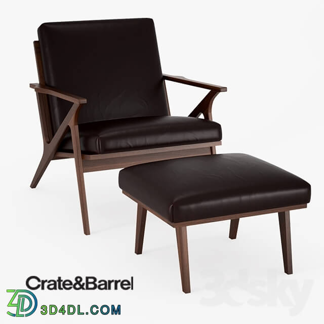 Arm chair - Cavett Leather Chair