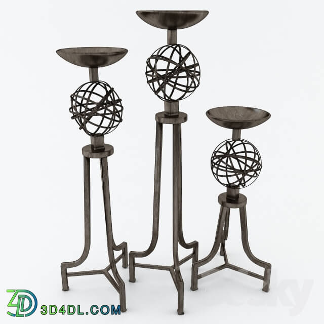 Other decorative objects - Candlesticks by Carolyn Kinder