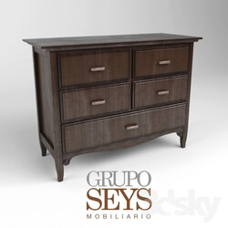 Sideboard _ Chest of drawer - Grupo Seys_ 1956 