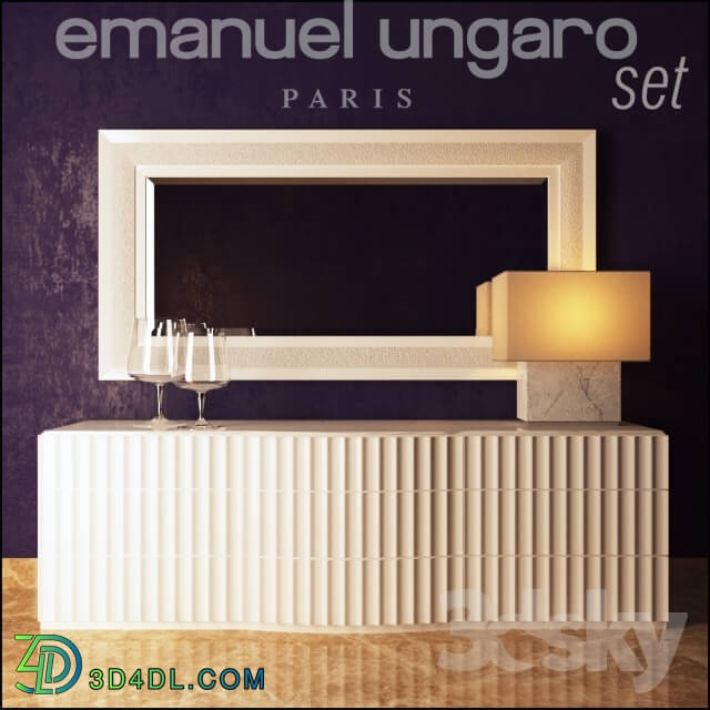 Sideboard Chest of drawer Emanuel Ungaro set