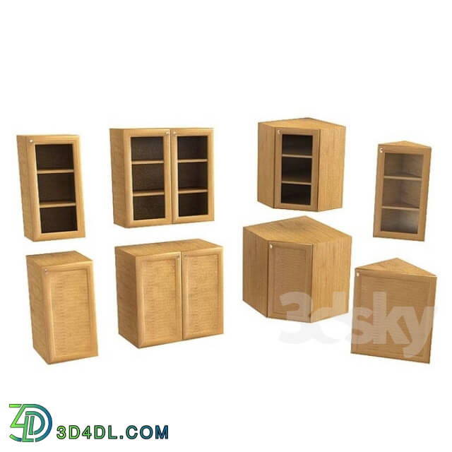 Wardrobe _ Display cabinets - Library and office space vol. 1
