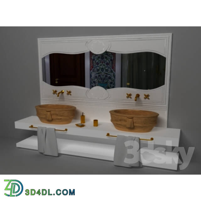 Bathroom furniture - Sinks_ mirror