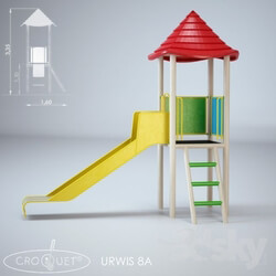 Other architectural elements - Croquet Urwis 8A Slide 