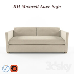 Sofa - RH Maxwell Luxe Sofa 