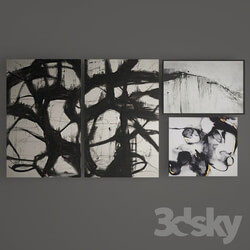 Frame - Abstract paintings by zgallerie 