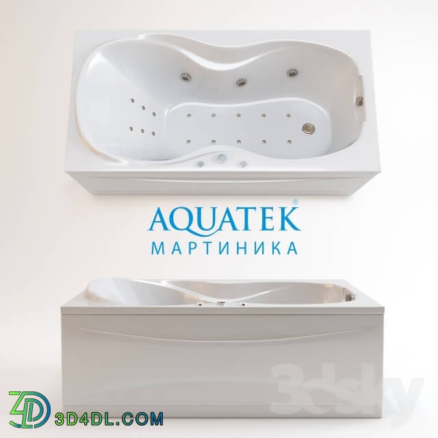 Bathtub - acrylic bathtub Akvatek Martinique