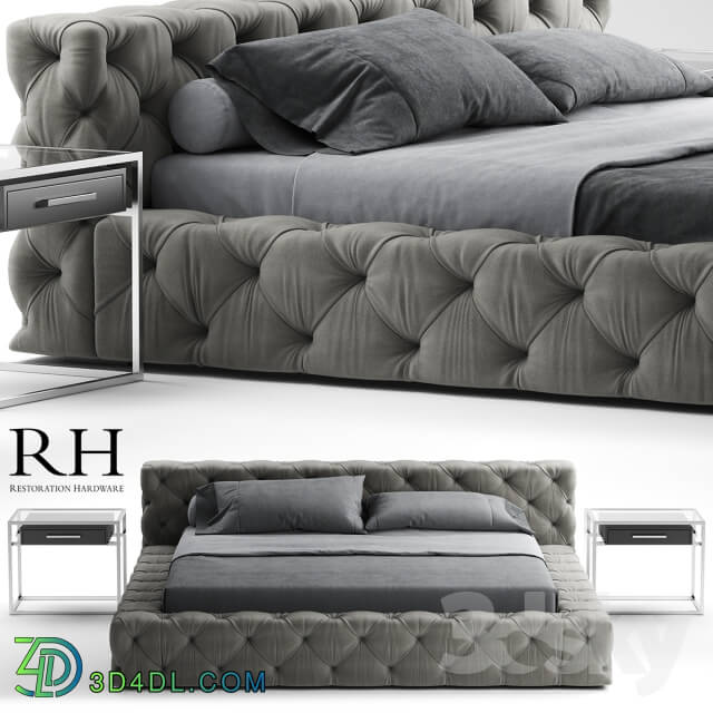 Bed - Bed rh soho bed