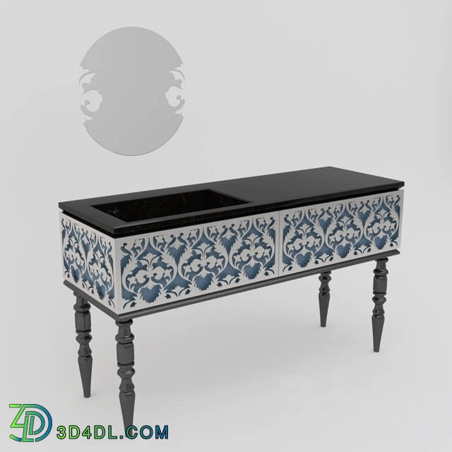 Bathroom furniture - Ypsilon_ Doll Damasco