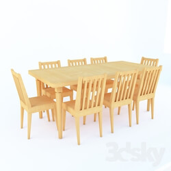 Table - Table and chairs 