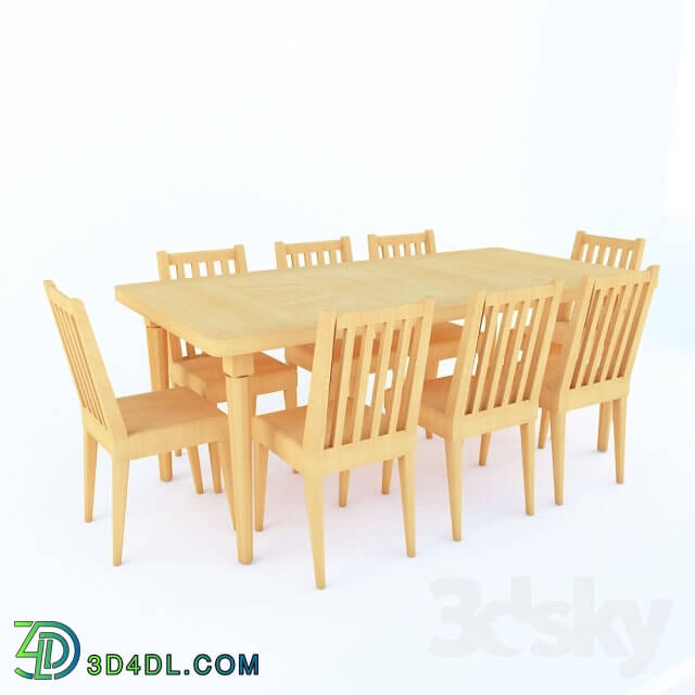 Table - Table and chairs