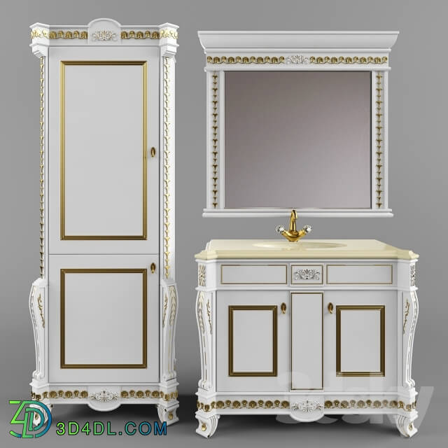 Bathroom furniture - Misty _Manuella GOLD - 105_