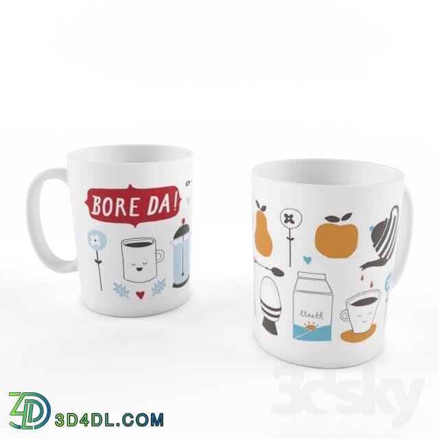 Tableware - Welsh mugs