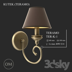Wall light - KUTEK _TERAMO_ TER-K-1 