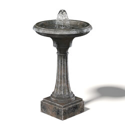 CGaxis Vol108 (40) old metal fountain 
