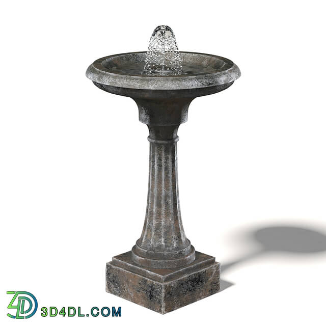 CGaxis Vol108 (40) old metal fountain