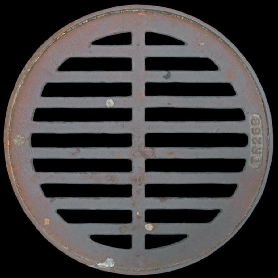 City Street Manhole Cover (005)