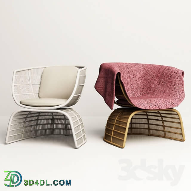 Arm chair - CRINOLINE ARMCHAIR