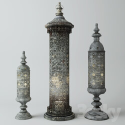 Other decorative objects - Cylinder Lanterns 