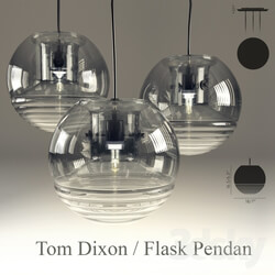 Ceiling light - Tom Dixon _ Flask Pendan 