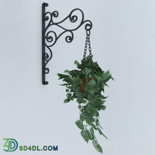 Other architectural elements - bracket with flower