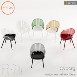 Arm chair - Magis _ Cyborg Armchair 