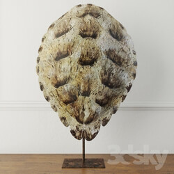 Other decorative objects - Faux Turtle Shell Sculpture 