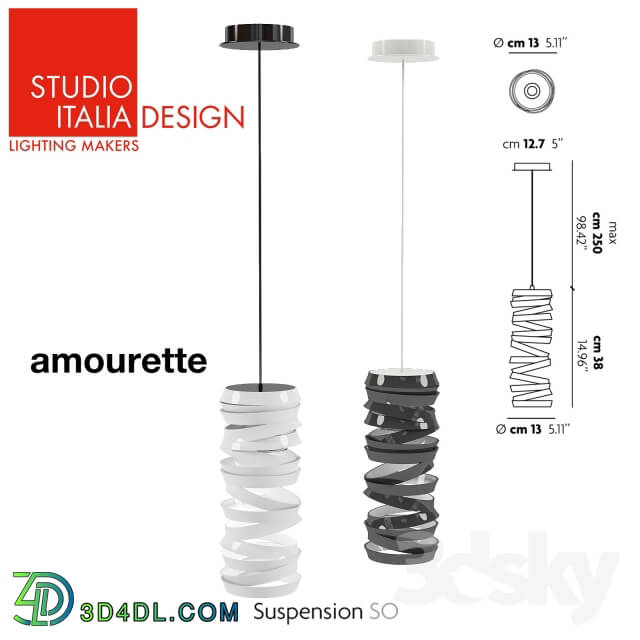 Ceiling light - Studio Italia Design Amourette