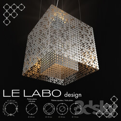 Ceiling light - Lustre Bubble by Le Labo design 