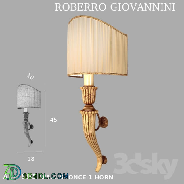 Wall light - sconces Art. 555_ ROBERTO GIOVANNINI