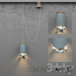 Ceiling light - Concrete Lamp 