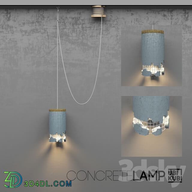 Ceiling light - Concrete Lamp