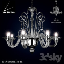 Ceiling light - Voltolina Lampadario Bach 8L 