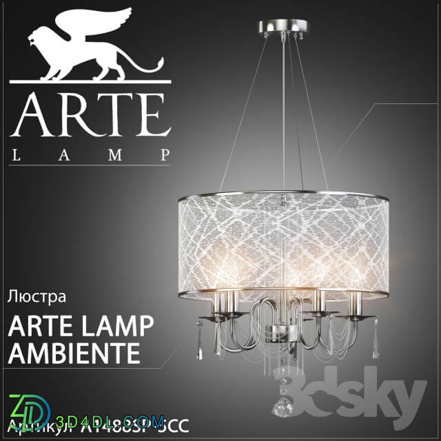 Ceiling light - Chandelier Arte lamp Ambiente A1488SP-5CC