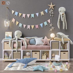 Miscellaneous - Toys and furniture set 26 