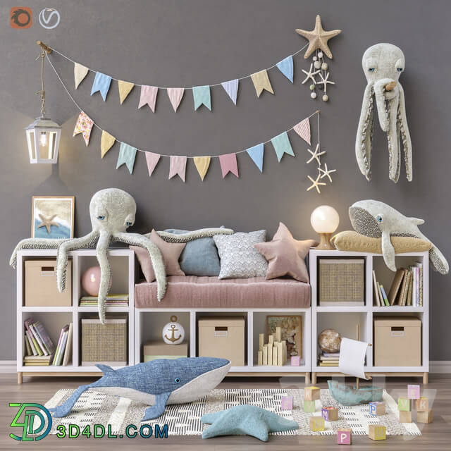 Miscellaneous - Toys and furniture set 26