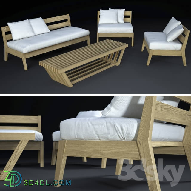 Other soft seating - OUTDOOR FURNITURE SET