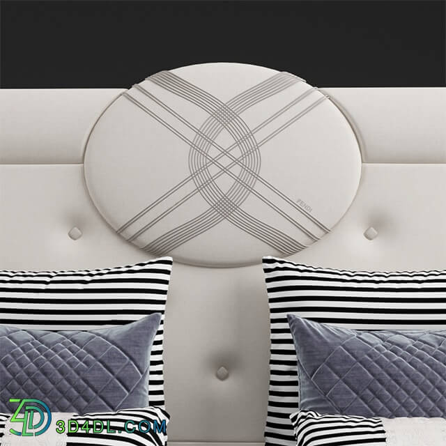 Bed - Bed Fendi Cameo Maxi Bed