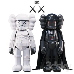 Toy - KAWS Stormtrooper Darth Vader 