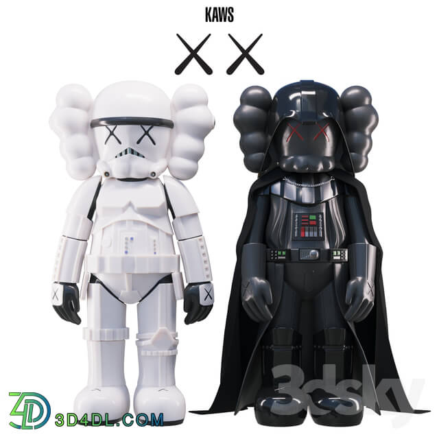 Toy - KAWS Stormtrooper Darth Vader