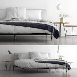 Bed - Poliform Park Bed Set B 